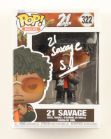 21 Savage Signed 21 Savage #322 Funko Pop! Vinyl Figure (Beckett) at PristineAuction.com