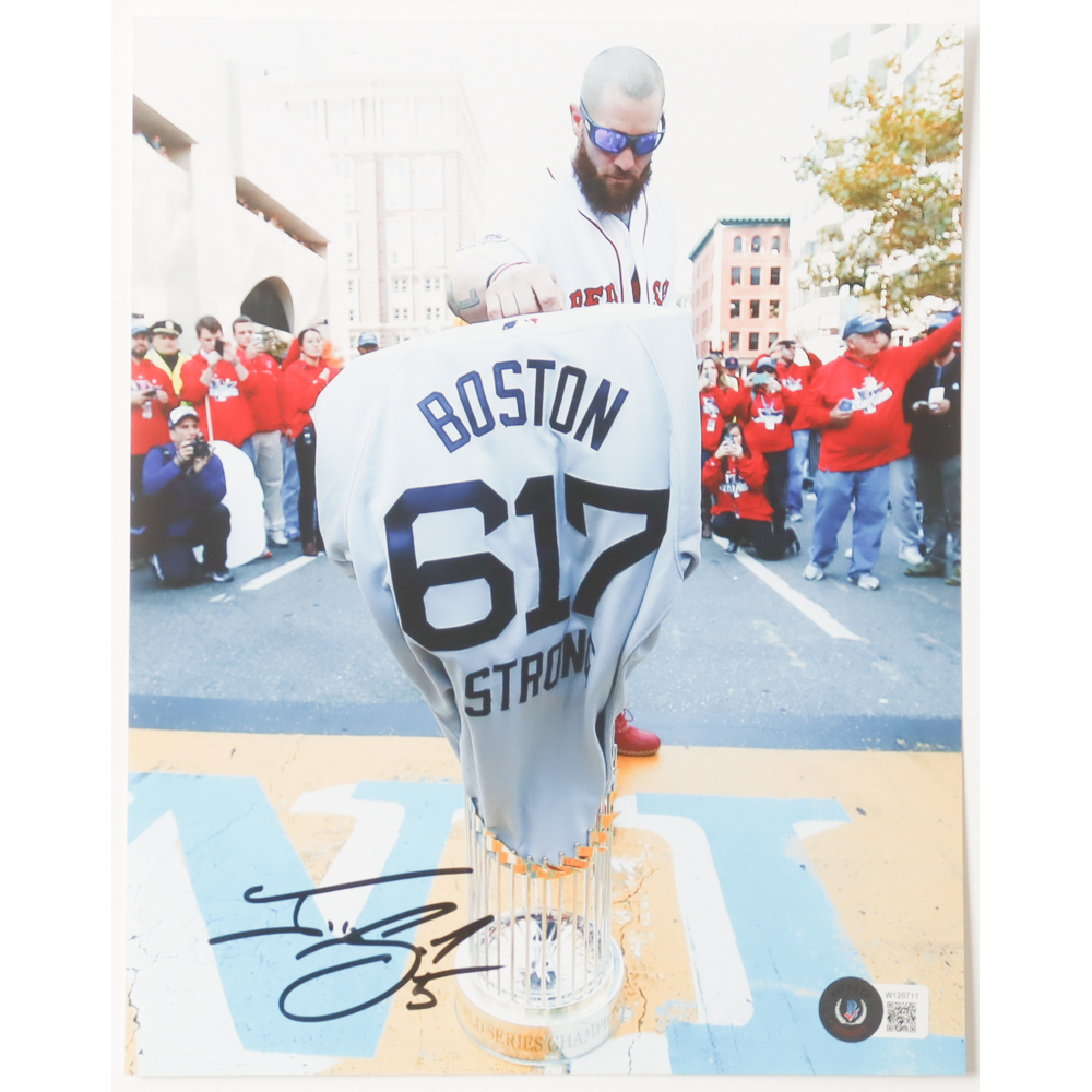 Jonny Gomes Signed Red Sox 8x10 Photo (Beckett) at PristineAuction.com