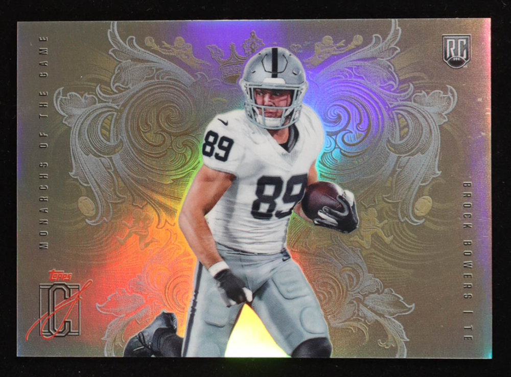 Brock Bowers 2024 Topps Signature Class Monarchs of the Game #MG-16 RC