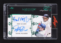 Fred McGriff / Rafael Palmeiro 2024 Leaf Ultimate Sports Signature 2 Autograph Emerald #NNO #2/2 at PristineAuction.com