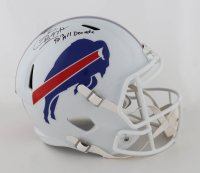 Cornelius Bennett Signed Bills Full-Size Speed Helmet Inscribed "90s All-Decade" (JSA) at PristineAuction.com