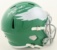 Jordan Mailata Signed Eagles Full-Size Throwback Alternate Speed Helmet Inscribed "SB LIX Champs!" (Beckett) at PristineAuction.com