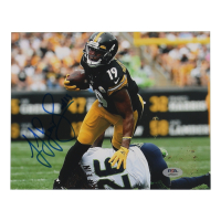 JuJu Smith-Schuster Signed Steelers 8x10 Photo (PSA) at PristineAuction.com