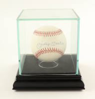 Mickey Mantle Signed OAL Baseball with Display Case (JSA) at PristineAuction.com