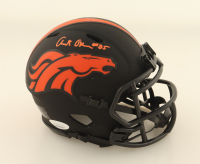 Albert Okwuegbunam Signed Broncos Eclipse Alternate Speed Mini Helmet (JSA) at PristineAuction.com