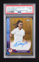 Alex Morgan 2024 Topps Chrome U.S. Olympic and Paralympic Hopefuls Autographs Gold Refractors #AUAMO #17/50 (PSA 9) at PristineAuction.com