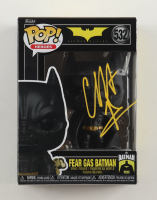 Christian Bale Signed "Batman Begins" #532 Fear Gas Batman Funko Pop! Vinyl Figure (Beckett) at PristineAuction.com
