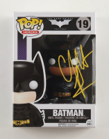 Christian Bale Signed "The Dark Knight Trilogy" #19 Batman Funko Pop! Vinyl Figure (Beckett) at PristineAuction.com