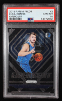 Luka Doncic 2018-19 Panini Prizm Emergent #3 RC (PSA 10) at PristineAuction.com