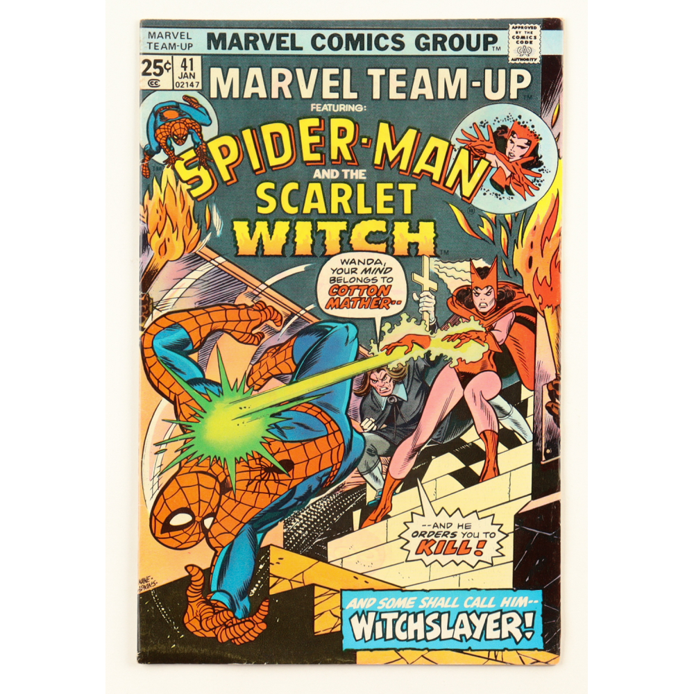 1976 "Marvel Team-Up" Issue #41 Marvel Comic Book at PristineAuction.com