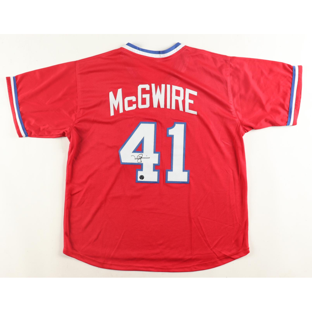 Mark McGwire Signed Jersey (Authentic Ink) at PristineAuction.com