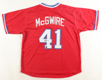 Mark McGwire Signed Jersey (Authentic Ink) at PristineAuction.com