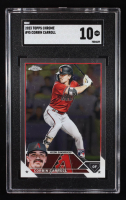 Corbin Carroll 2023 Topps Chrome #95 RC (SGC 10) at PristineAuction.com