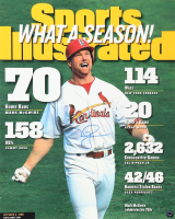 Mark McGwire Signed Cardinals "Sports Illustrated" 16x20 Photo (Authentic Ink) at PristineAuction.com