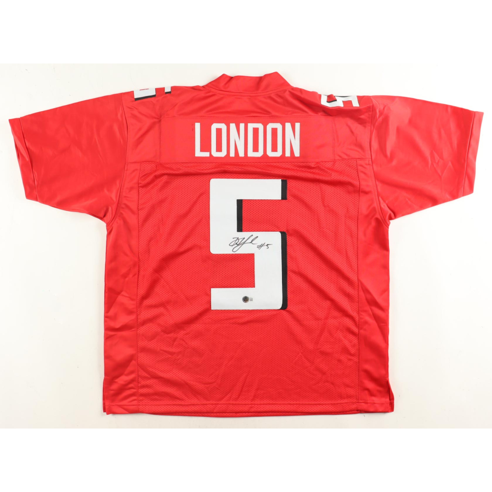 Drake London Signed Jersey (Beckett) at PristineAuction.com