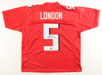 Drake London Signed Jersey (Beckett) at PristineAuction.com