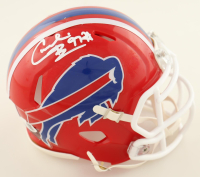 Cornelius Bennett Signed Bills Speed Mini Helmet (JSA) at PristineAuction.com