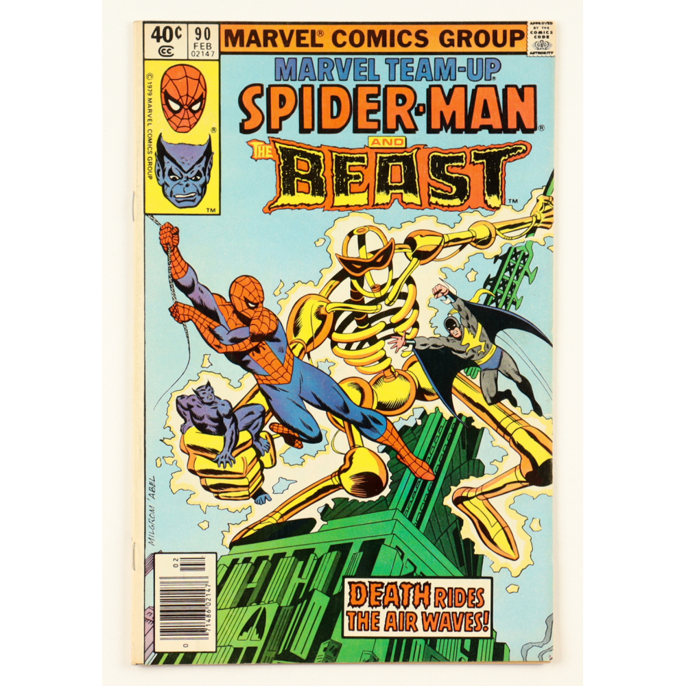 1980 "Marvel Team-Up" Issue #90 Marvel Comic Book at PristineAuction.com