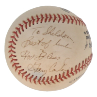 Gary Carter Signed ONL Baseball With Inscription (JSA) at PristineAuction.com