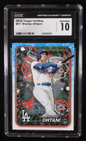 Shohei Ohtani 2024 Topps Holiday #H1 (CGC 10) at PristineAuction.com