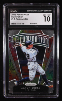 Aaron Judge 2019 Panini Prizm Illumination #I-1 (CGC 10) at PristineAuction.com