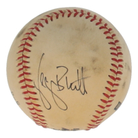 George Brett Signed OML Baseball (JSA) at PristineAuction.com
