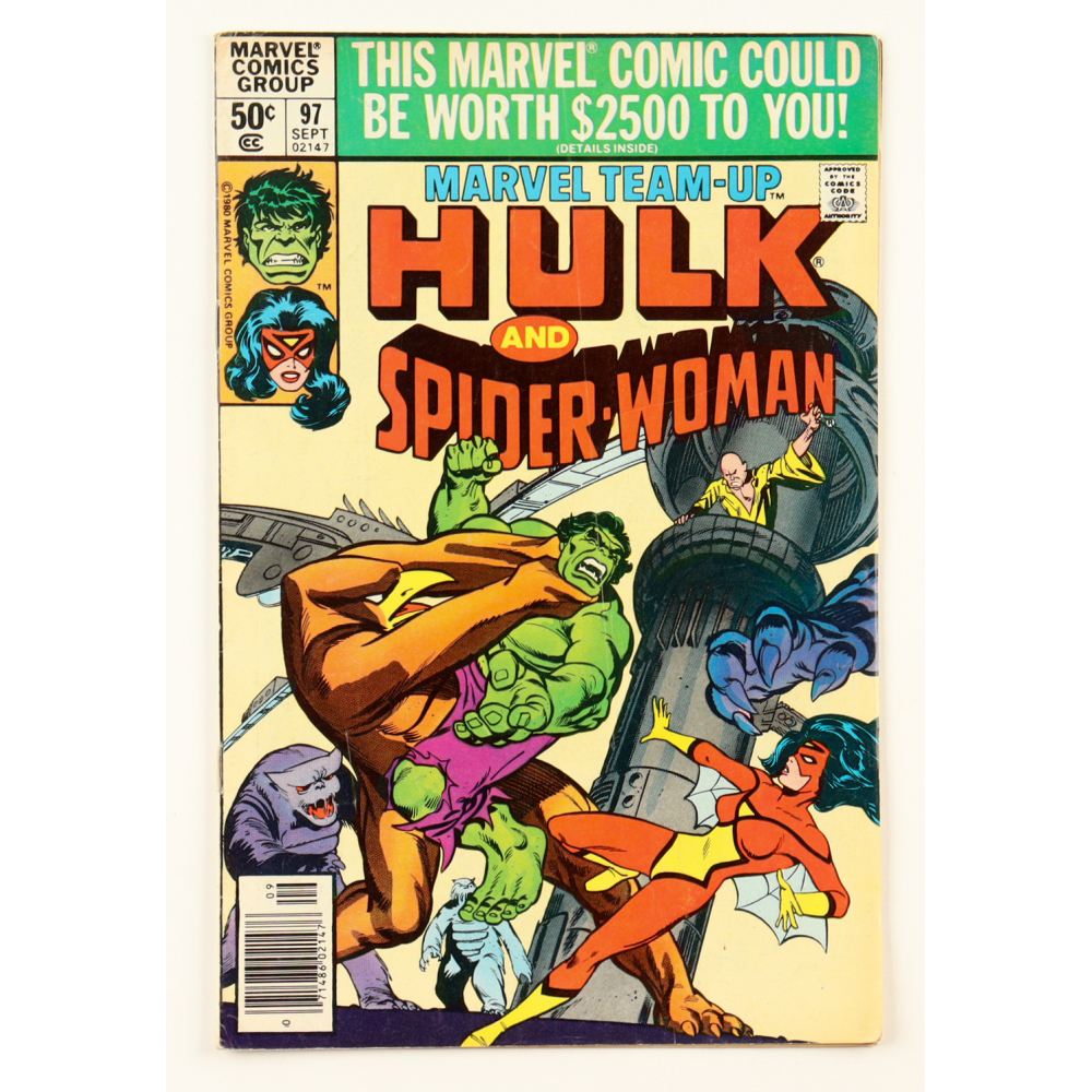1980 "Marvel Team-Up" Issue #97 Marvel Comic Book at PristineAuction.com