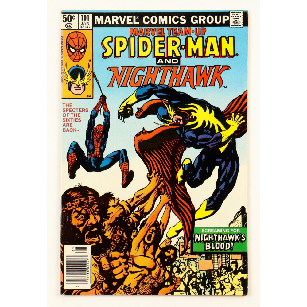 1981 "Marvel Team-Up" Issue #101 Marvel Comic Book at PristineAuction.com