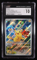 Pikachu P 2023-24 Pokemon Scarlet and Violet Black Star Promos #027 (CGC 10) at PristineAuction.com