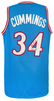 Terry Cummings Signed Jersey Inscribed "83 ROY" (Schwartz) at PristineAuction.com