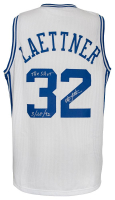 Christian Laettner Signed Jersey Inscribed "The Shot 3-28-92" (Schwartz) at PristineAuction.com