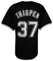 Bobby Thigpen Signed Jersey Inscribed "57 Saves 1990" (Schwartz) at PristineAuction.com
