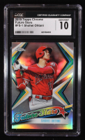 Shohei Ohtani 2019 Topps Chrome Future Stars #FS1 (CGC 10) at PristineAuction.com