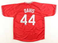 Eric Davis Signed Jersey (Beckett) at PristineAuction.com