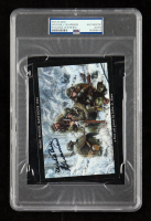 Wild Bill Guarnere Signed "Hang Tough, Bastogne 1944" 4x8 Print (PSA Authentic) at PristineAuction.com