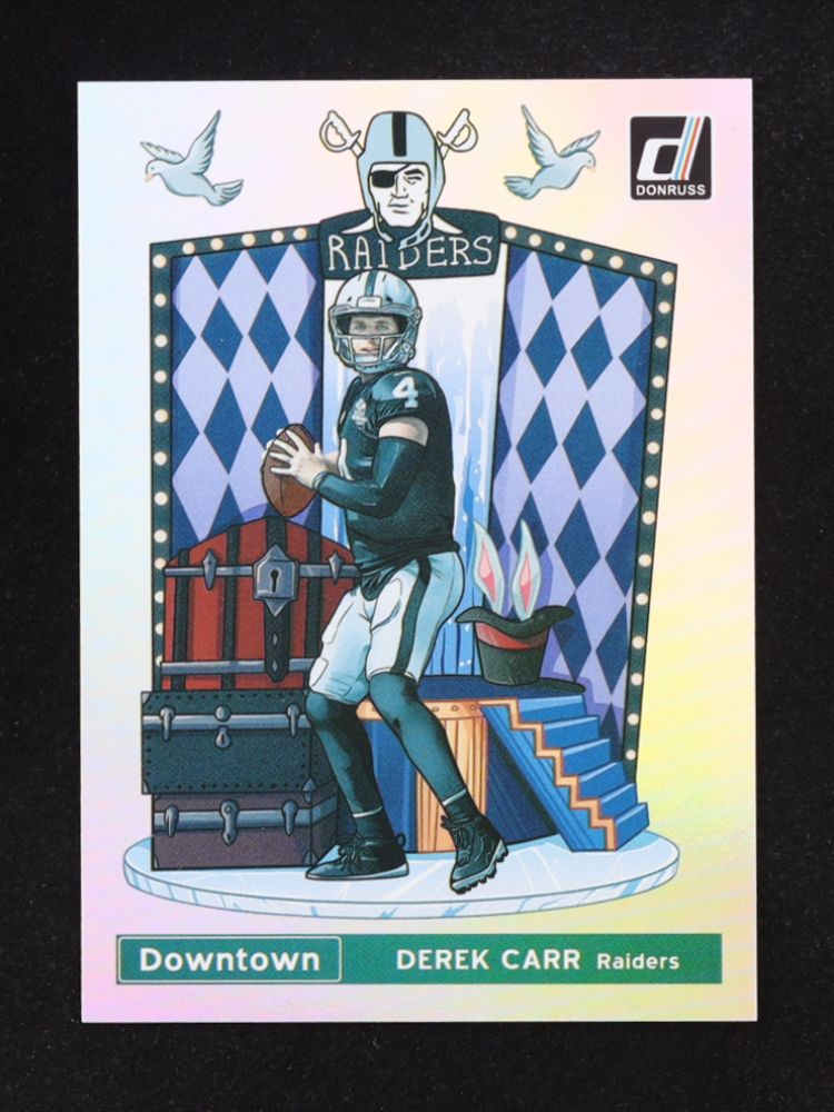 Derek Carr 2021 Donruss Downtown! #26