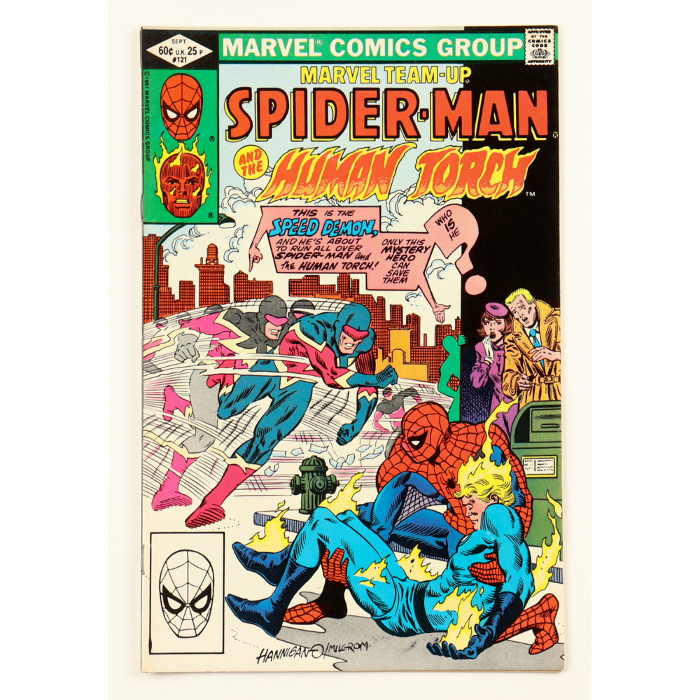 1982 "Marvel Team-Up" Issue #121 Marvel Comic Book at PristineAuction.com