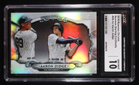 Aaron Judge 2018 Bowman Sterling Refractors #BSAJ (CGC 10) at PristineAuction.com