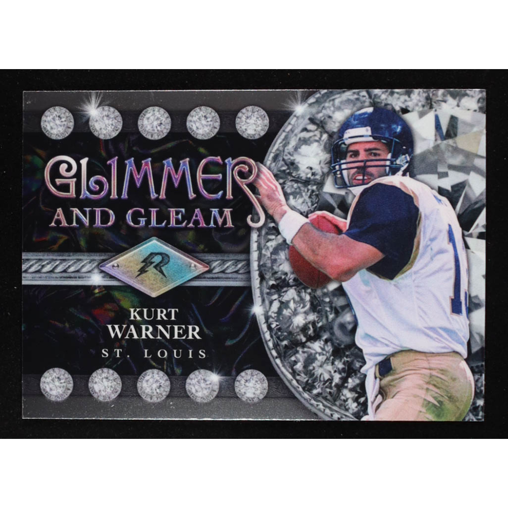 Kurt Warner 2024 Topps Resurgence Glimmer and Gleam #GG6 at PristineAuction.com