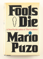 Mario Puzo Signed "Fools Die" Hardcover Book (PSA) at PristineAuction.com