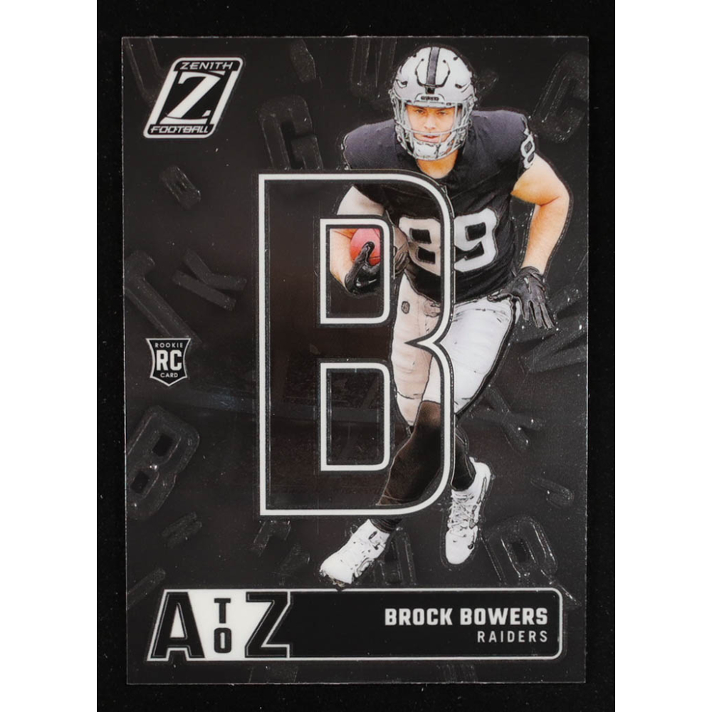 Brock Bowers 2024 Zenith A to Z #2 RC at PristineAuction.com
