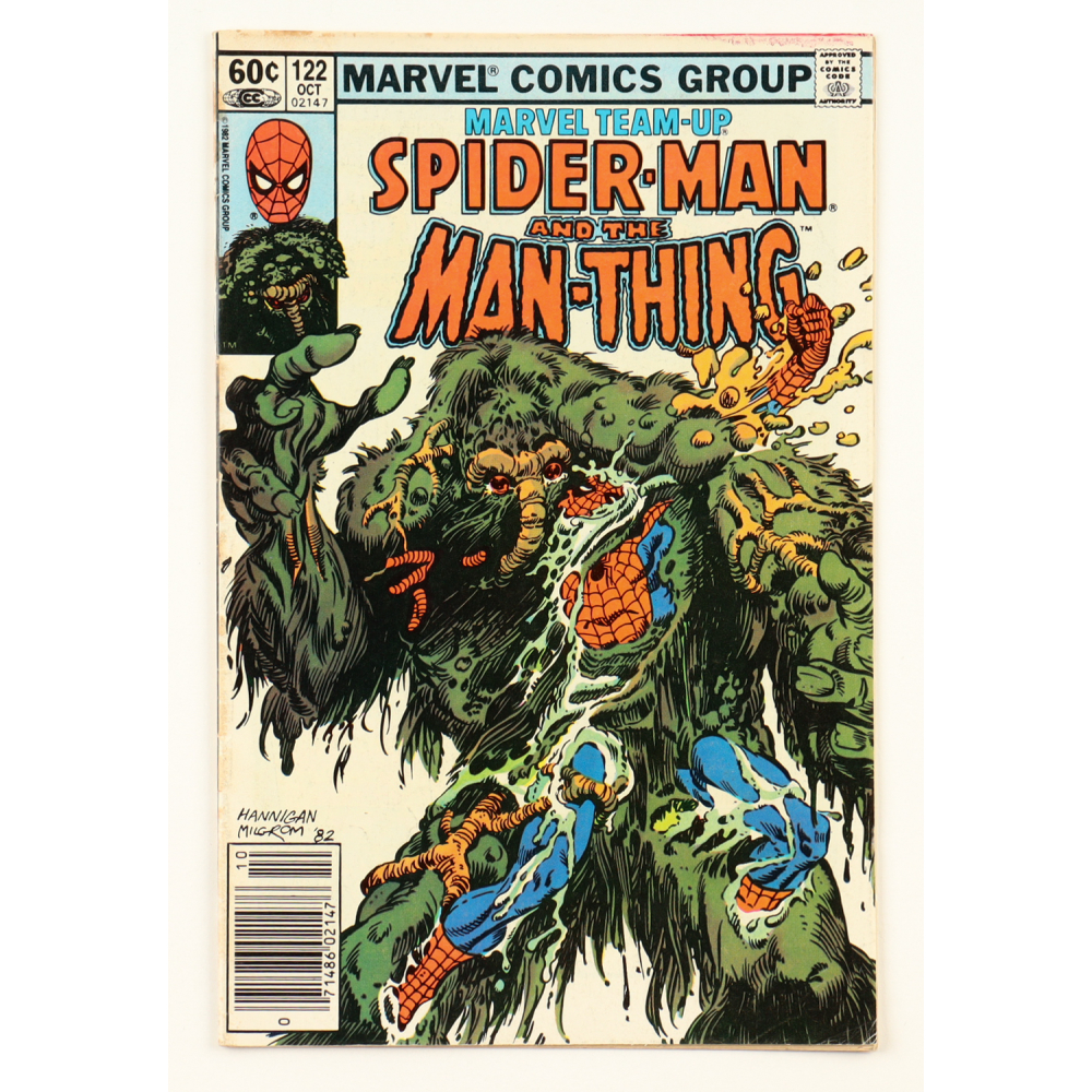 1982 "Marvel Team-Up" Issue #122 Marvel Comic Book at PristineAuction.com