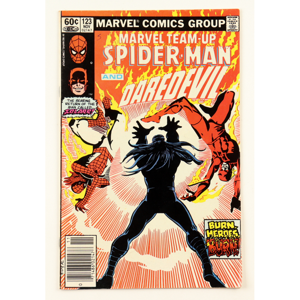 1982 "Marvel Team-Up" Issue #123 Marvel Comic Book at PristineAuction.com