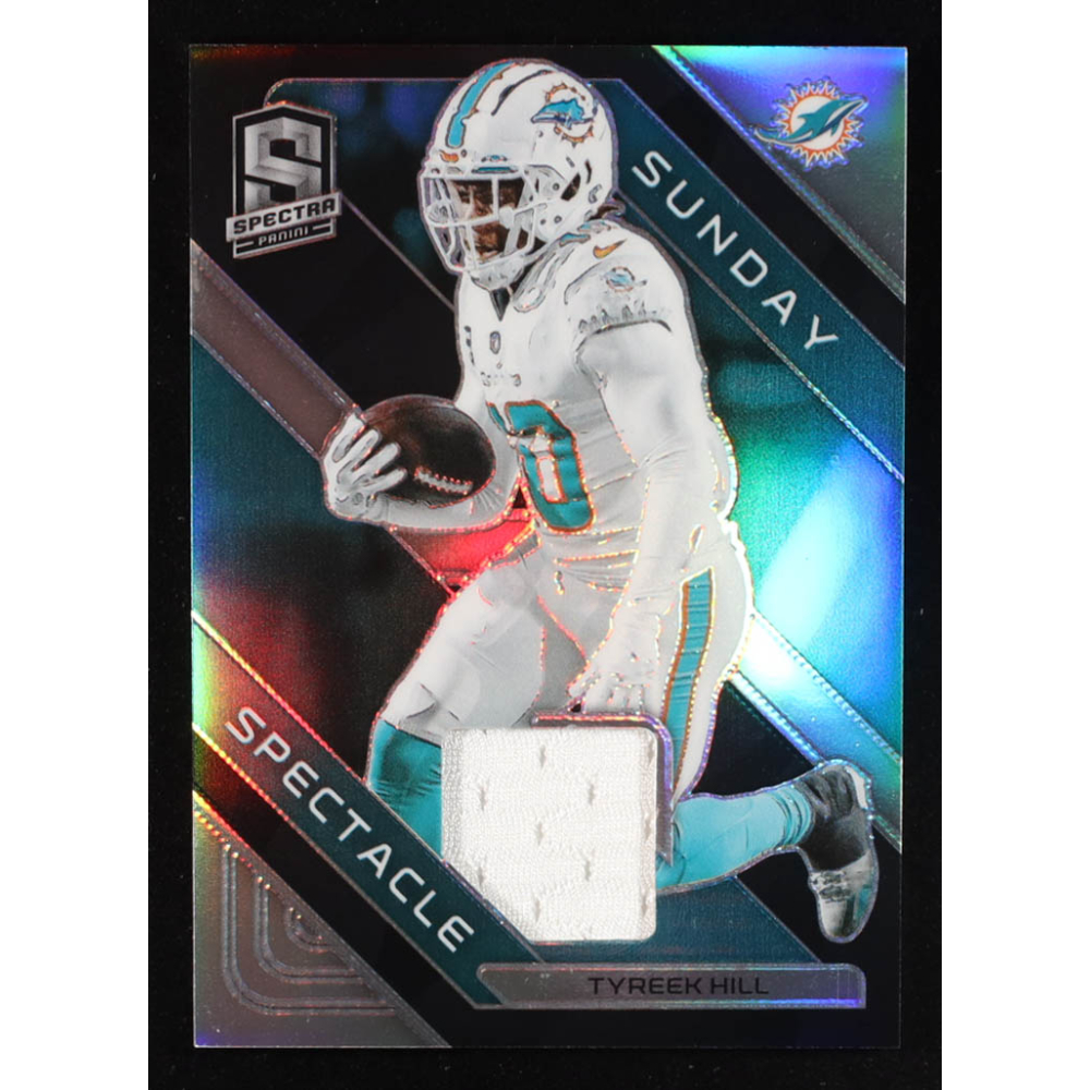 Tyreek Hill 2023 Panini Spectra Sunday Spectacle Materials #26 #61/99 at PristineAuction.com