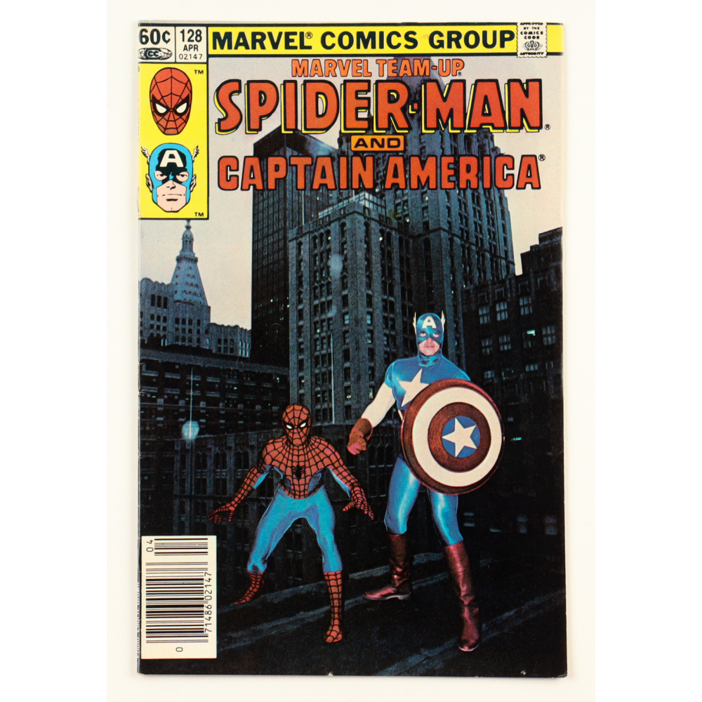 1983 "Marvel Team-Up" Issue #128 Marvel Comic Book at PristineAuction.com