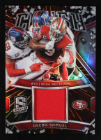 Deebo Samuel 2024 Panini Spectra Crush Jerseys Hyper #14 #64/75 at PristineAuction.com