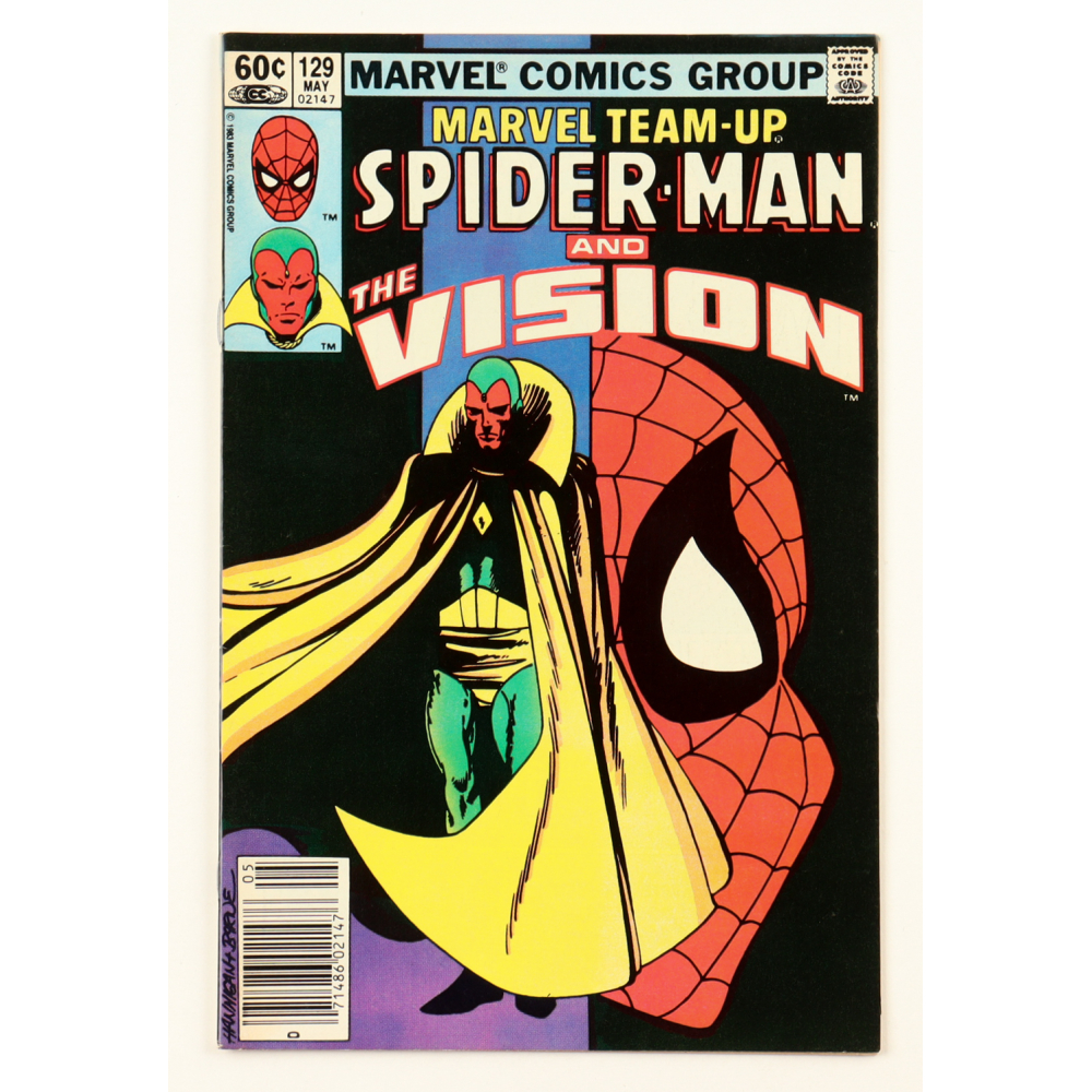 1983 "Marvel Team-Up" Issue #129 Marvel Comic Book at PristineAuction.com