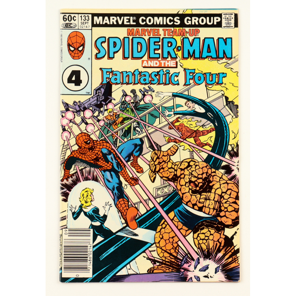 1983 "Marvel Team-Up" Issue #133 Marvel Comic Book at PristineAuction.com