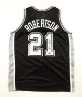 Alvin Robertson Signed Jersey (TriStar) at PristineAuction.com