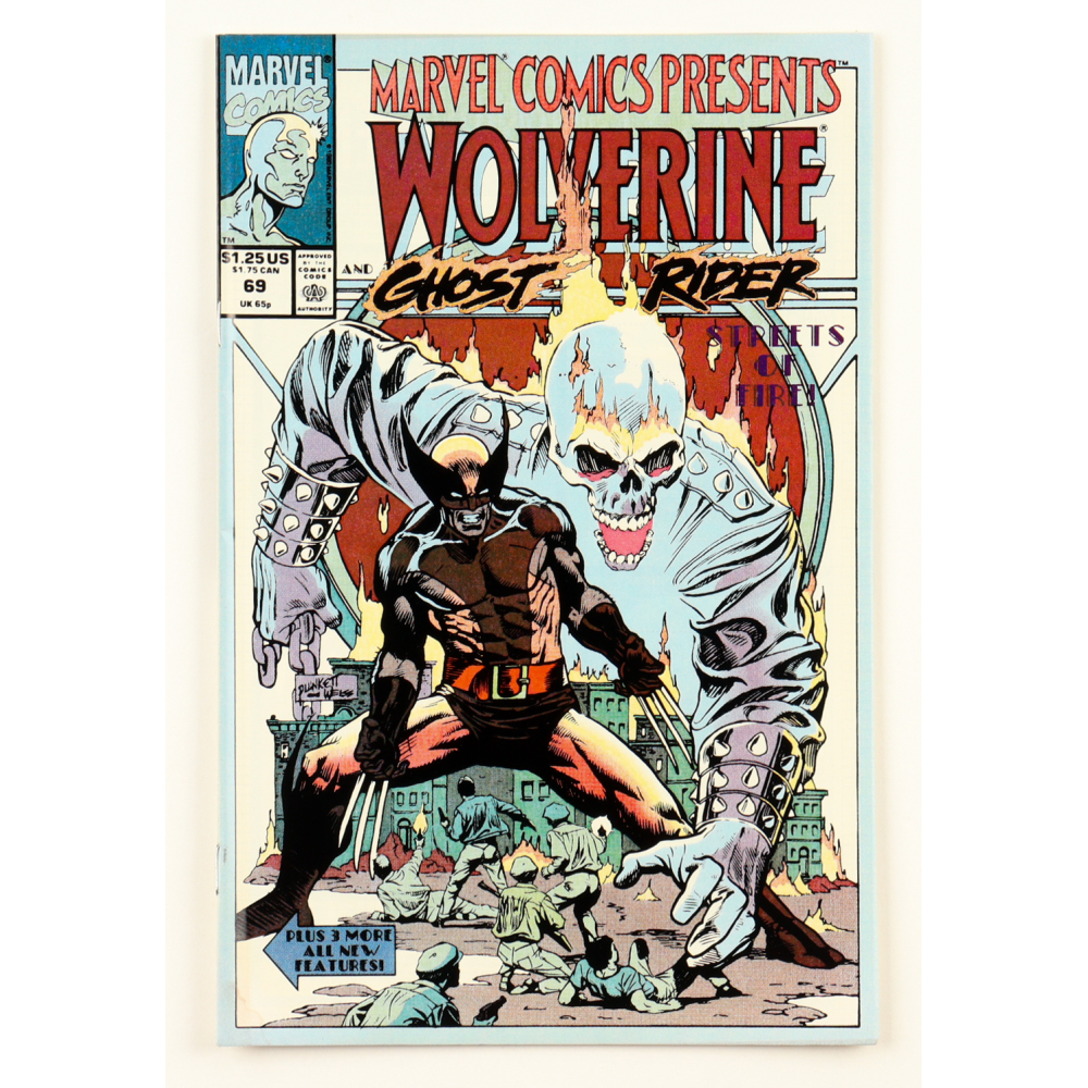 1991 "Marvel Comics Presents" Issue #69 Marvel Comic Book at PristineAuction.com